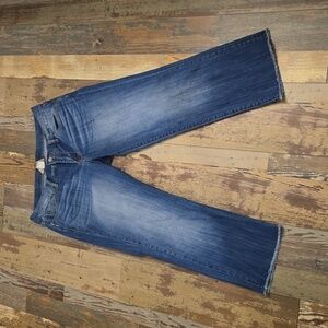 Lucky Brand‎ Denim Blue Jeans Cropped Womens Size 10